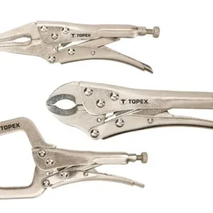 Szczypce zaciskowe, zestaw 3 szt. 32D470 TOPEX Szybka dostawa